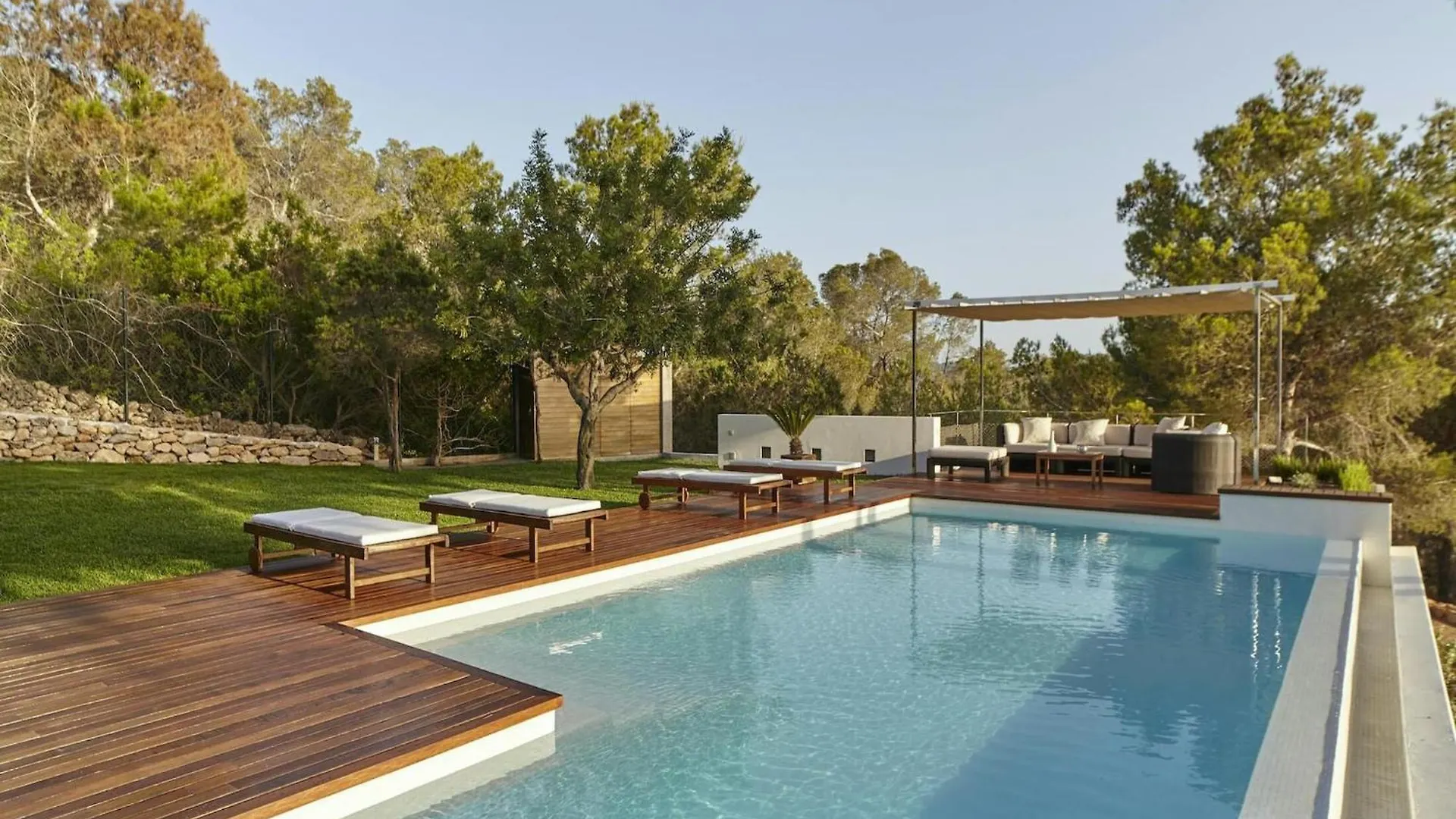 Luxury Villa With Sea And Sunsets Views San José İspanya